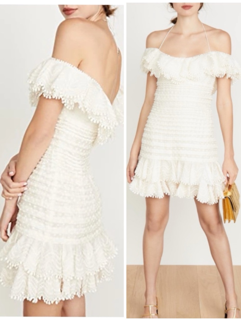 ZIMMERMANN Off The Shoulder Dress